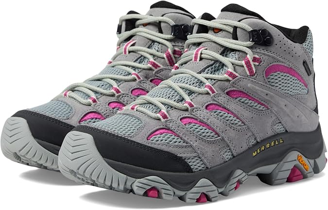 Merrell Moab 3 Mid WP Monument/Fuchsia 5.5 M