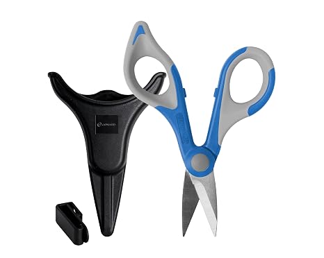 Jonard Tools TK-325 Kevlar Cutting Shears & Molded Pouch with Belt Clip