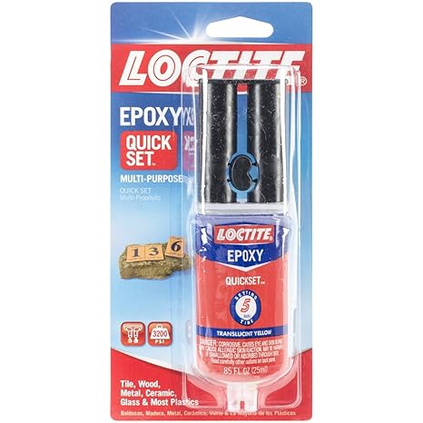 Henkel Loctite Epoxy Quick Set 0.85-Fluid Ounce Syringe (1395391) Corporation