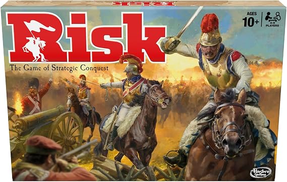 Hasbro Gaming Risk Game Board, 2 Players