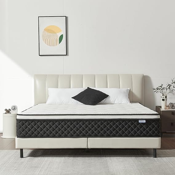 Full Size Mattress, 12 Inch Full Mattress in a Box, Pocket Spring