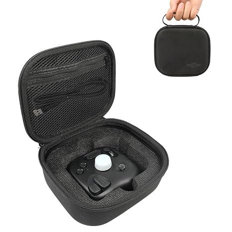 sarlar Hard Case for TourBox Elite plus/Elite/Neo/Lite Bluetooth Controller for Video Photo Editing Color Grading, DaVinci Resolve Speed Editor (Case Only)
