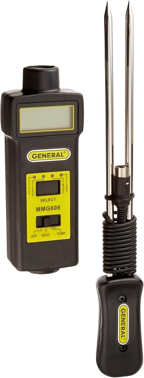 General Tools MMG608 Grain Moisture Meter