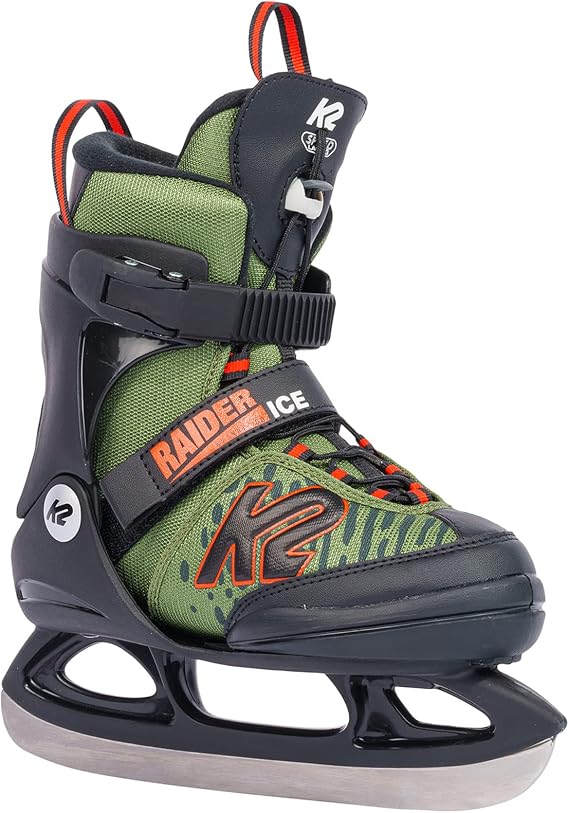 K2 Raider Boys Adjustable Ice Skates