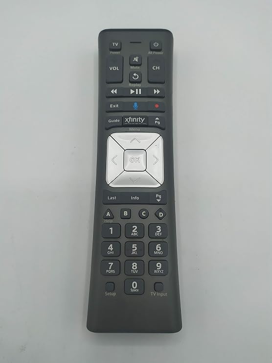 Comcast/Xfinity XR11 Premium Voice Activated Cable TV Backlit Remote Control - Compatible with HD DVR Including Motorola, X1 & X2 IR & RF Aim Anywhere