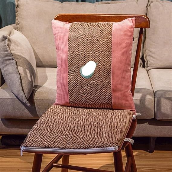 Cool Cushion Chair Office Sedentary Fart Stool Butt Seat(E)