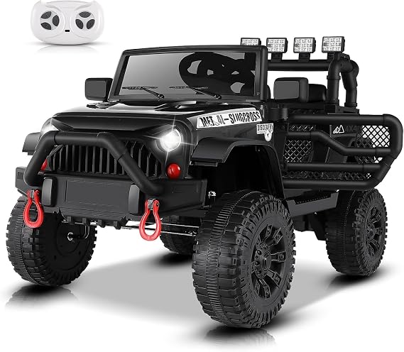 Hikole 24V Ride on Toys for Big Kids, Black