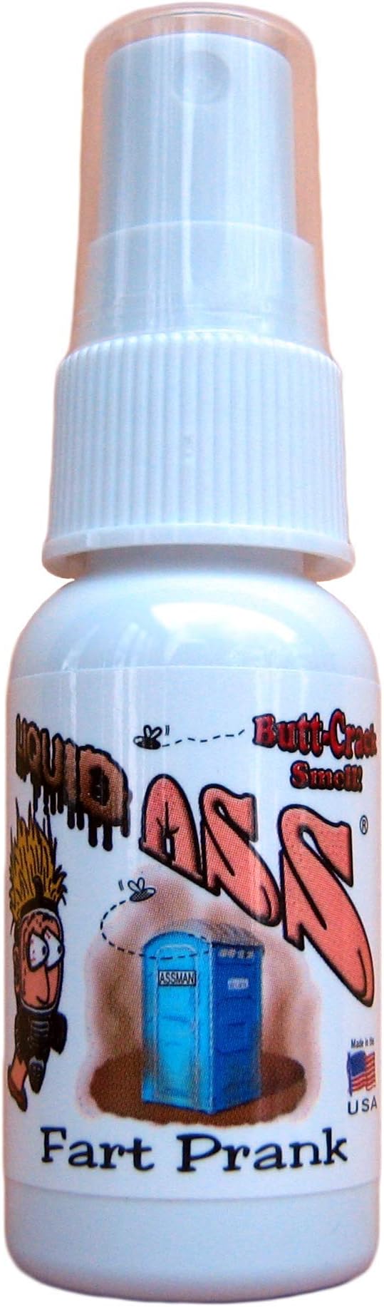 Liquid Ass: Prank Fart Spray, Gag Gift for Adults and Kids, Great for Pranks and A Good Laugh, Extra Strong Poop Spray, Non Toxic, Keep Out of Reach from Children