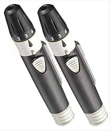 Lancing Device with Lancet Ejector 5 Adjustable Depth Settings | 1+1 Pack