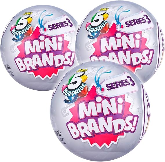 Mini Brands Value Bundle - 3 Blind Capsules