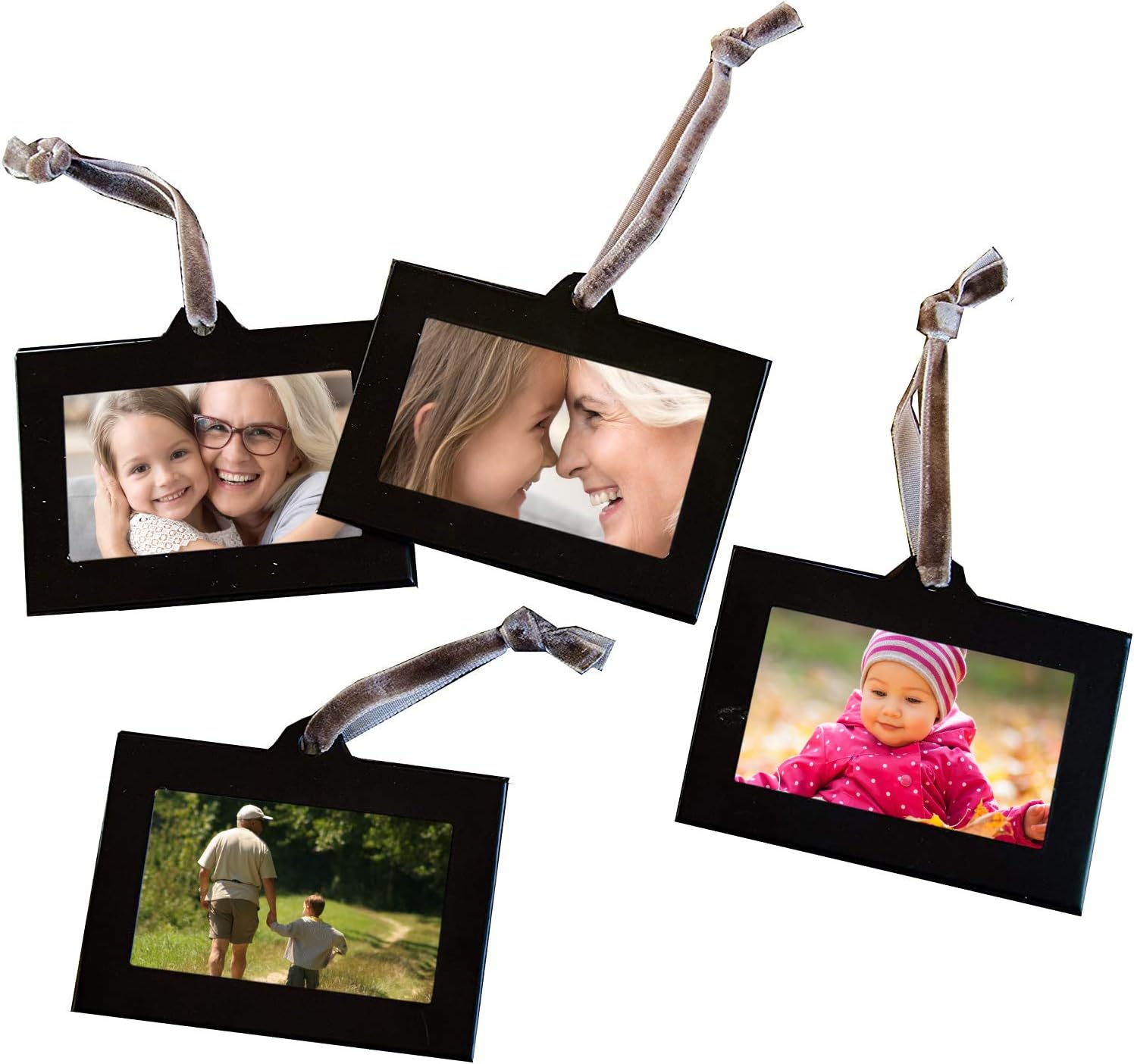 Set of 4 Extra Hanging Frames for Family Tree Size: 2"x3" (Horizontal)