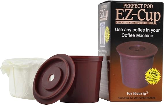 Perfect Pod EZ-Cup Reusable K-Cup Pod for Keurig 1.0 Coffee Makers