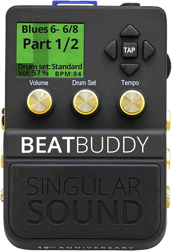 Singular Sound BeatBuddy 10th Anniversary Edition Drum Machine Pedal