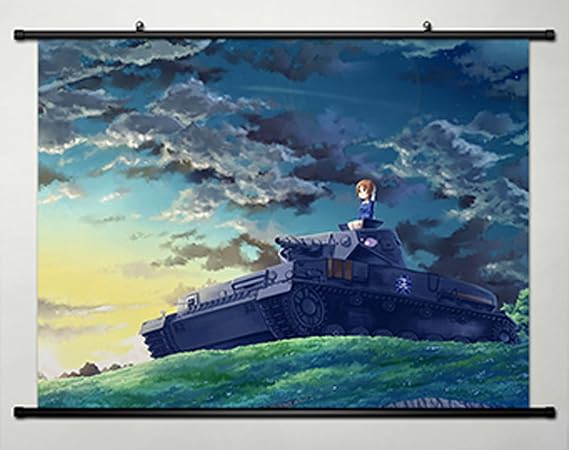 Home Decor Anime Girls und Panzer Cosplay Wall Scroll Poster 23.6 X 17.7 Inches-021