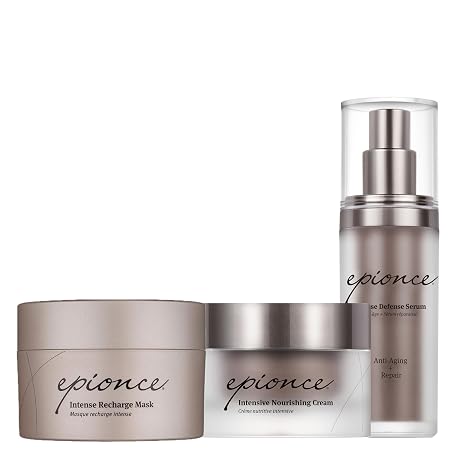 Epionce Intense Anti-Aging Bundle with Serum, Moisturizer, and Face Mask