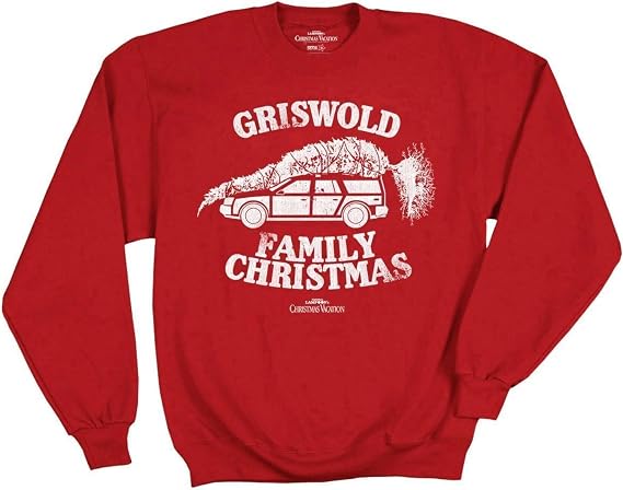 Ripple Junction National Lampoons Christmas Vacation Crewneck Sweatshirt Griswold Family Funny Holiday Officially Licensed