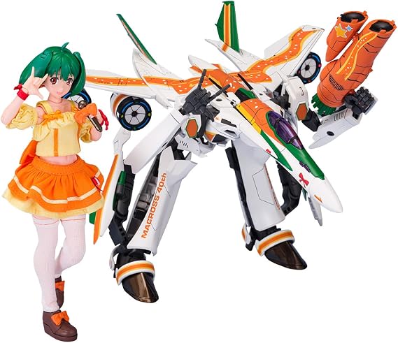 Aoshima-V.F.G. Macross F VF-25F Messiah Ranka Lee Macross 40th Anniversary Model Kit
