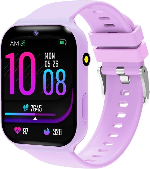 Smart Watch for Kids, Kids Watch with 18 Puzzle Games Sleep 1.83" HD Touch