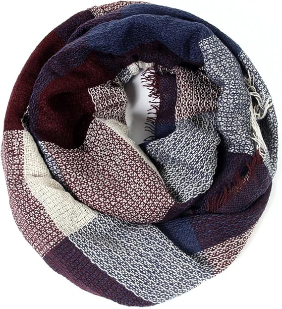 Scarfand's Tartan Plaid & Checks Infinity Fashion Scarves