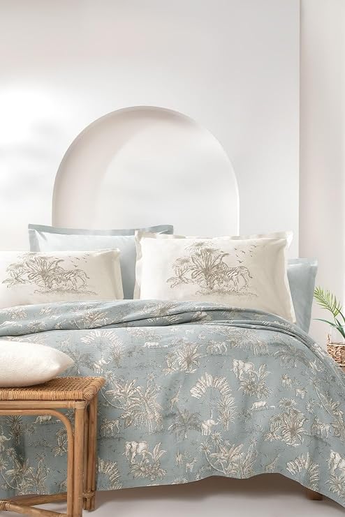 Yataş Aster Çift Kişilik Pike Takımı - Adaçayı 200 x 220