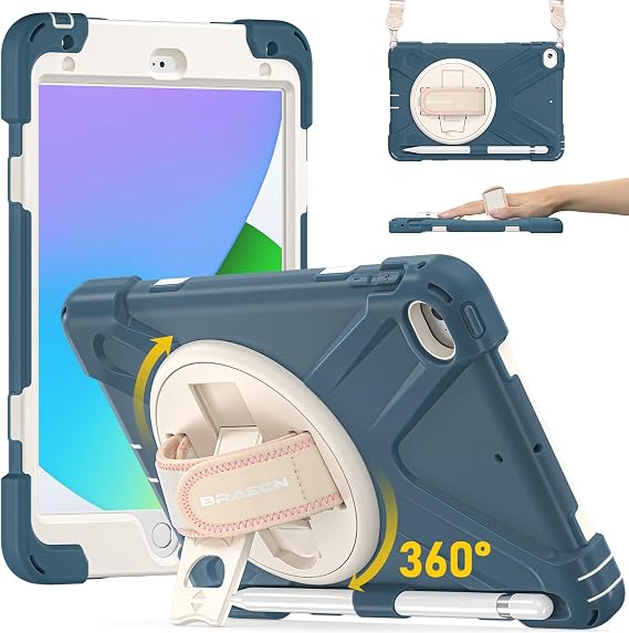 BRAECN iPad mini 5 Case, iPad mini 4 Case - Haze Blue