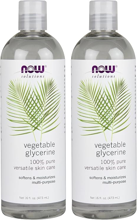NOW Solutions Vegetable Glycerine, 2 Count