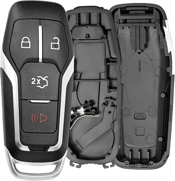 164R8109 Key Fob Shell Case Compatible with Edge Mustang 2015-2017 Explorer 2016-2017 Fusion 2015-2016