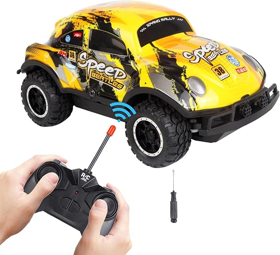 Alloy Remote Control Car - High Speed Remote Control Offroad Truck - 1:24 Scale Offroad Truck All Terrain Compatible Toy Crawler Car Boys Girls Christmas Birthday Gift Hasled