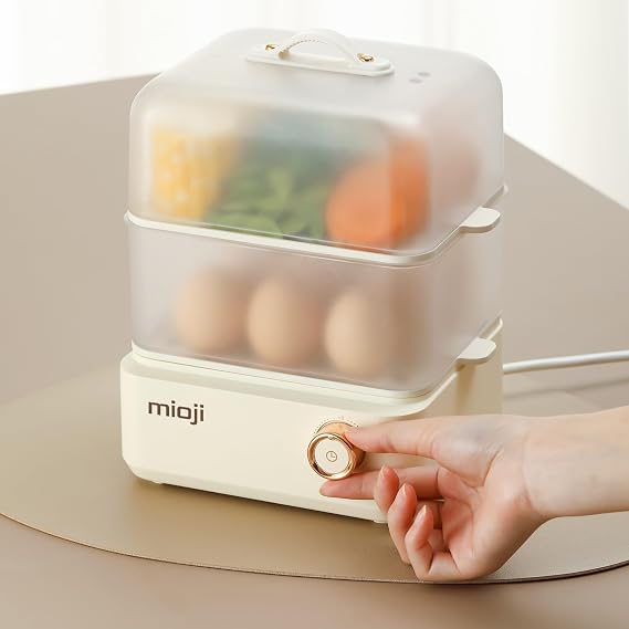 Mioji EG8B 500W Yumurta ve Çok Amaçlı Buharlı Pişirici