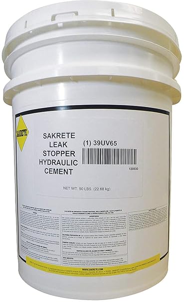 Sakrete Leak Stopper Hydraulic Cement - 50 lb.