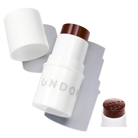 Undone Beauty Water Bronzer Stick - Coconut for Radiant, Dewy Glow and a Natural Looking Tan with No Streaks, Lines, or Mistakes - Vegan & Cruelty Free - Amber, 0.19 oz (5g)