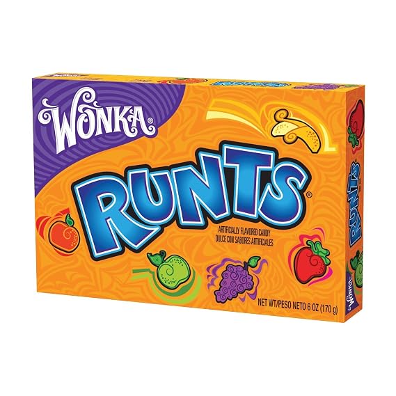 Runts Theater Box Candy, 5 Ounce