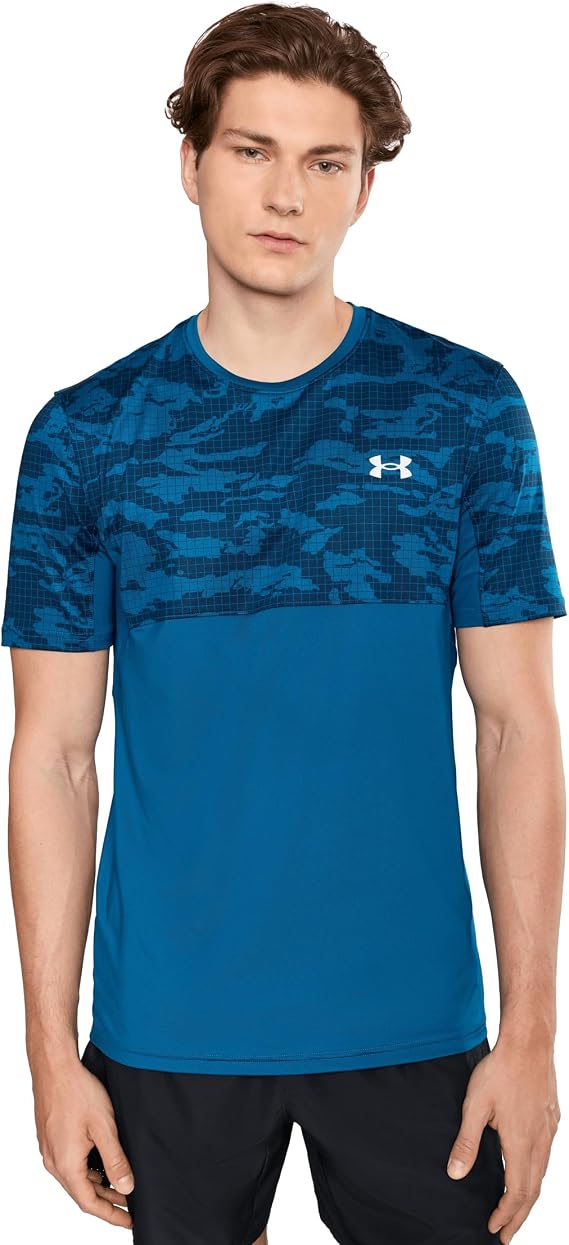 Under Armour HeatGear Printed Short Sleeve T-Shirt