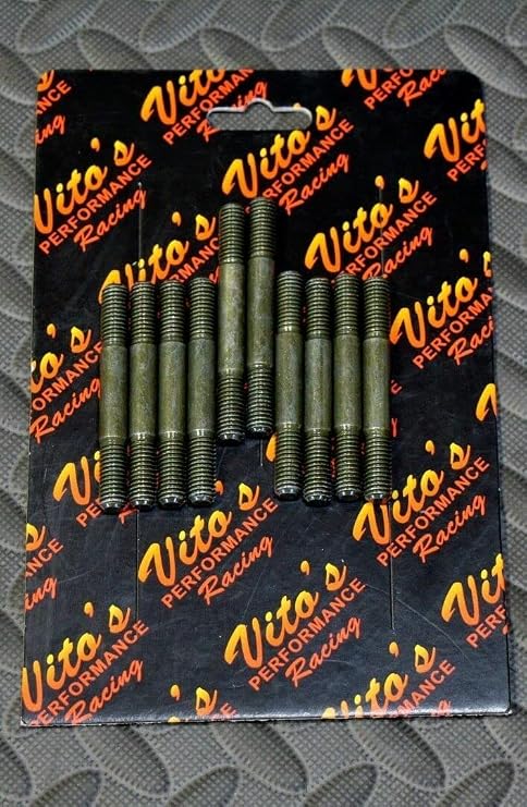 Vitos HEAD STUD KIT fits Yamaha Banshee cylinder 10 longer studs PRO DESIGN cool head