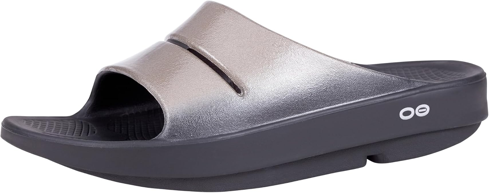 OOFOS OOahh Luxe Recovery Slide, Latte - Womens Size 9