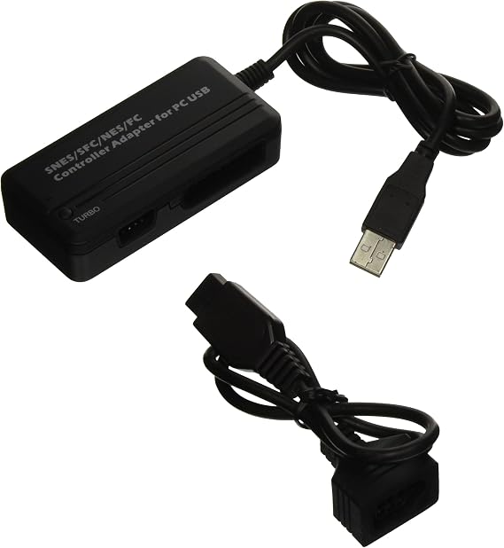 TOTALCONSOLE PC053 Super NES/Super Famicom/NES/Famicom Controller Adapter for PC & PS3 USB