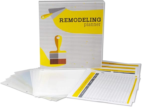 UniKeep Remodeling Records Organizer Binder
