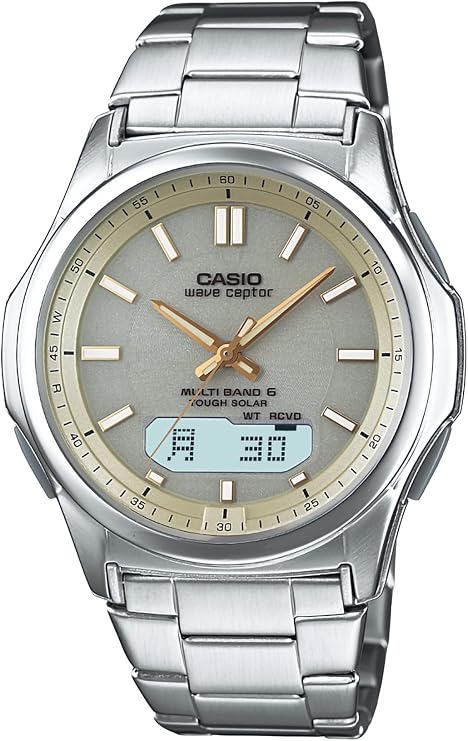 Casio Watch Wave Ceptor Authentic Domestic Product WVA-M630D Series Bar Index, gold, watch