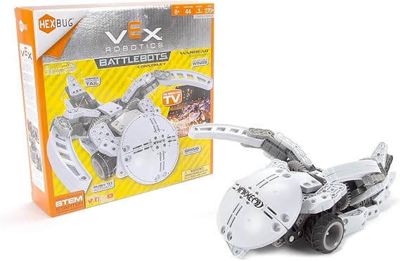 HEXBUG VEX Robotics Warhead Toys for Kids, Fun Battle Bot Hex Bugs Construction Kit War Head