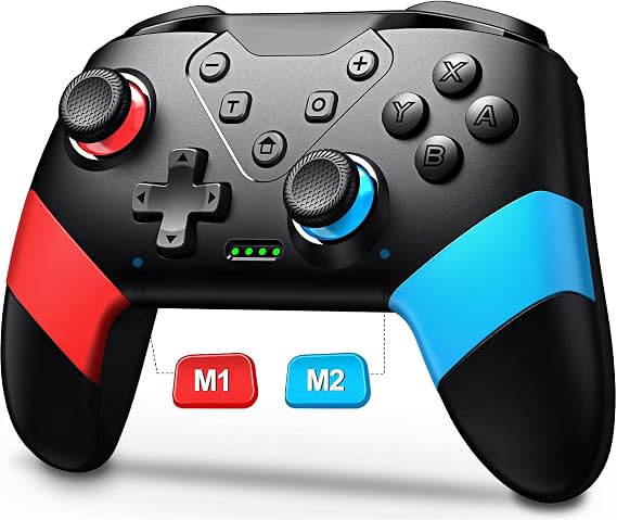 「アップグレード版」Switch コントローラー マクロ機能 背面ボタン付き Switchスリープを解除機能 スイッチ コントローラー 任天堂switchに対応 無線 スイッチ プロコントローラー ジャイロセンサー搭載 連射機能 振動機能 背面ボタン付き プロコンNintendo Switch/Switch lite/Switch 有機elモデルに対応