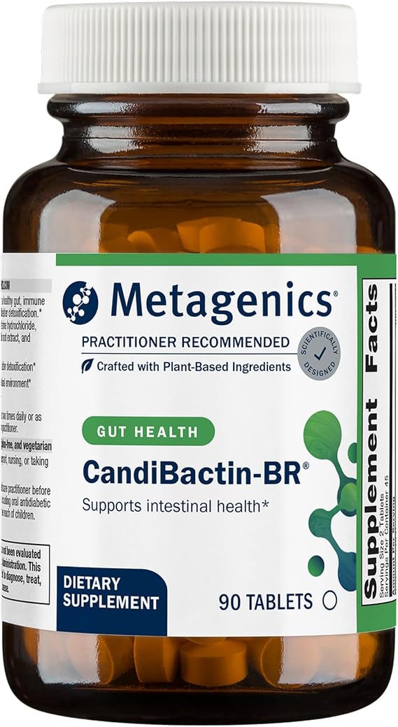 Metagenics CandiBactin-BR Berberine HCl 400 mg Gut Support, 90 Tablets