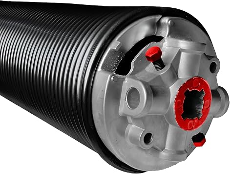 Commercial Garage Door Torsion Spring 0.262 x 3-3/4" x 53'' for Left Side of Garage Door, Heavy Duty Precision Electrophoretic-Coating Min 20,000 Cycles