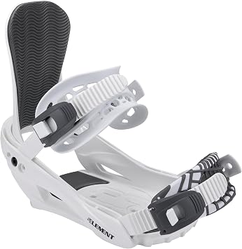 5th Element Summit Stealth Adult Snowboard Bindings for Men-Designed for New or Replacement Snowboards. Universal bindings disc and Hardware for Beginner to Intermediate
