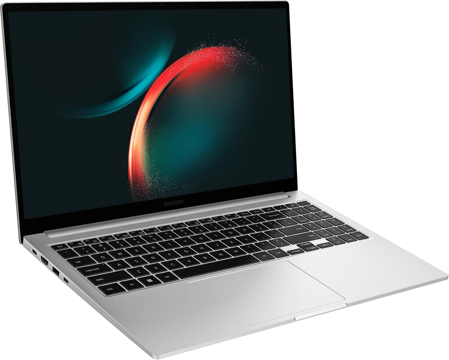 SAMSUNG Galaxy-Book3 Laptop, 2023, 15.6 1920 x 1080, Intel-12 Core i7-1360P, Intel Arc Graphics A350M 4GB, 16GB LPDDR4, 1TB SSD, Windows 10 Home, Backlit KB, Wi-Fi 6, Thunderbolt 4, Webcam, Silver