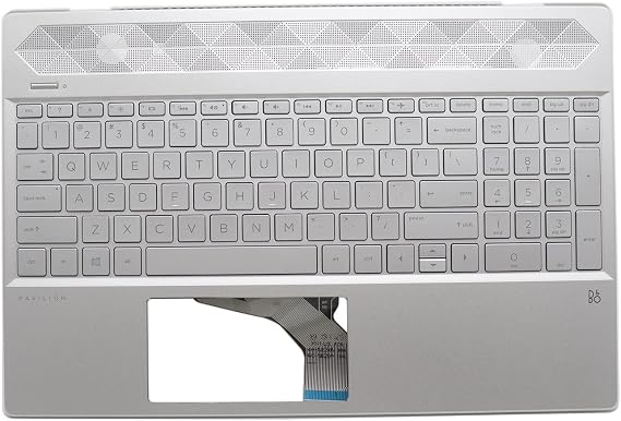 New Palmrest for HP Pavilion 15-CS 15CS 15T-CS 15-CW 15-CS0051WM 15-CW1095NR 15.6" Upper Case with Backlit Keyboard L24752-001 L24753-001 ebg7b015010-1