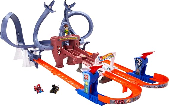 Hot WHeeLS Racerverse Marvel Track Set