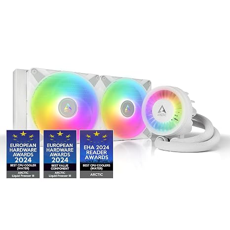 ARCTIC Liquid Freezer III 280 A-RGB - Water Cooling PC, Fan: 200-1700 RPM