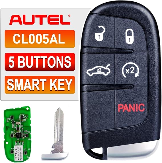 Autel MaxiIM IKEYCL005AL IKEY Programmable Blank Key for Chrysler Dodge