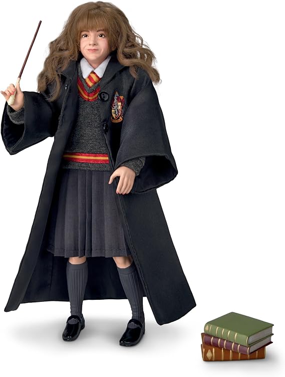 The Ashton-Drake Galleries Warner Brother's Harry Potter Hermione Granger Ultimate Year One Portrait Figure, 10.5" Tall, Poseable Collector's Edition with Hogwarts Uniform