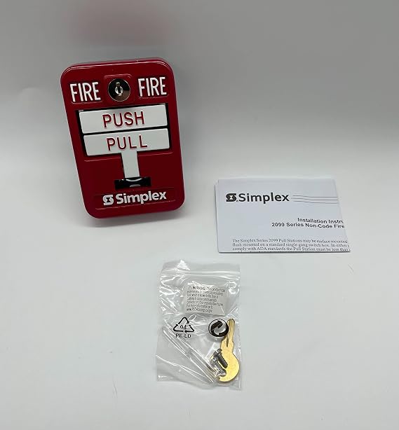 Simplex 2099-9139 - Weatherproof Manual Pull Station